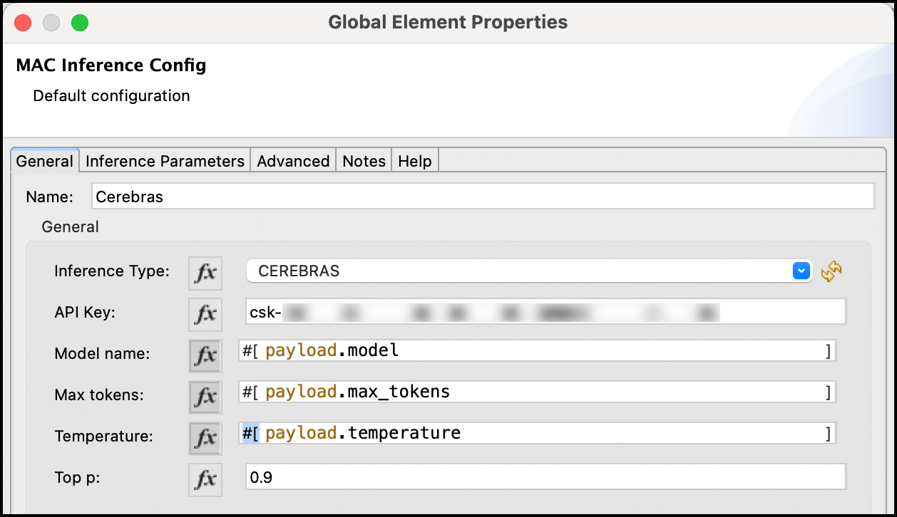 Configuration Params