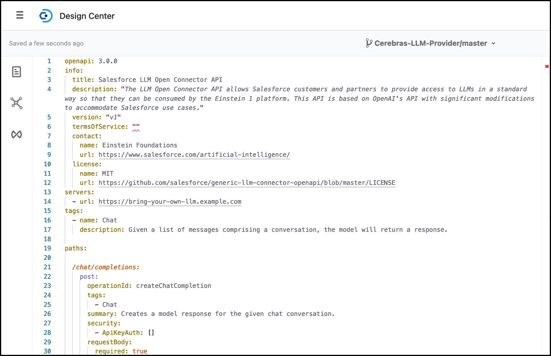 Import API Specification